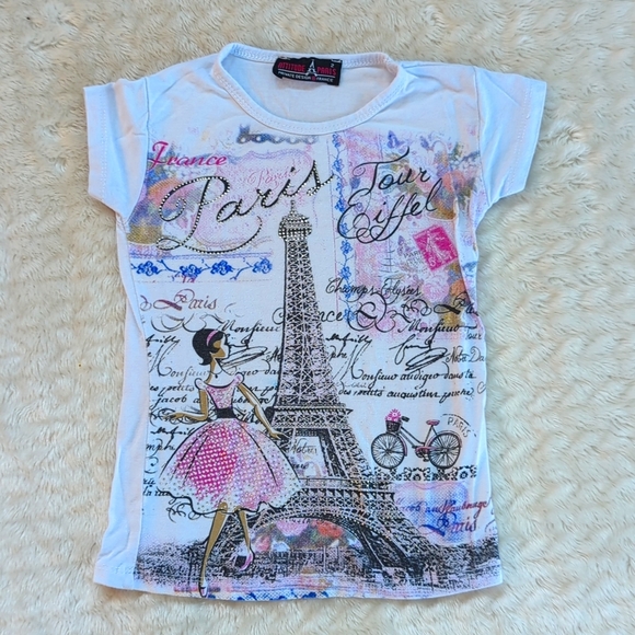 Attitude Paris Other - NWOT Parisian Sparkle Eiffel Tower T-shirt